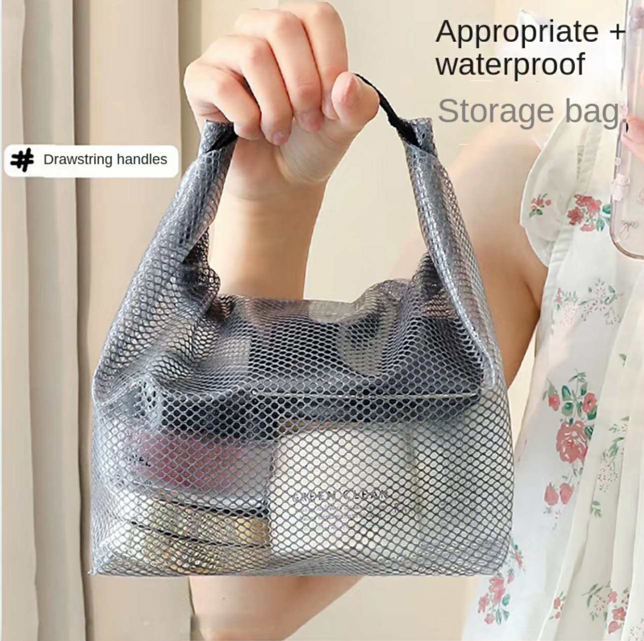 TRENDING Waterproof Tote Bag w/ HIGH QUALITY | Transparent Storage Bag
