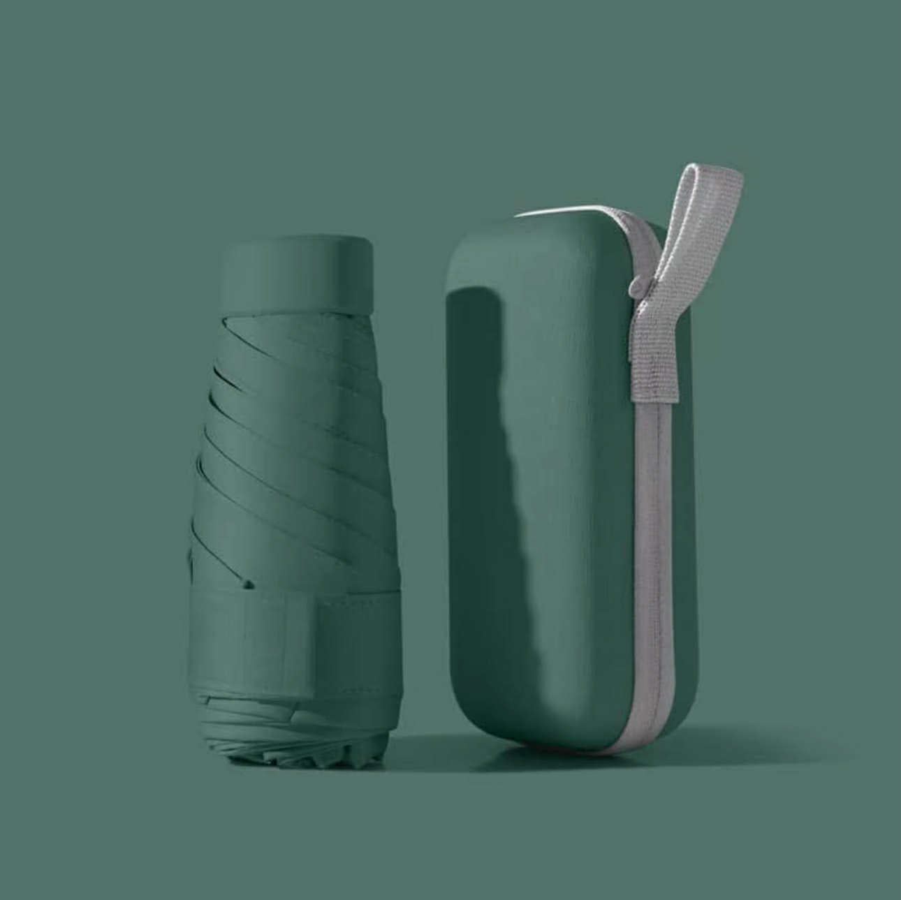 Mini Pocket Umbrella w/ Hard Case