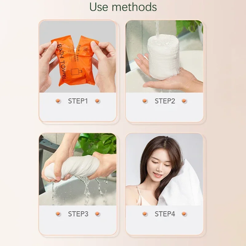 Compressed Absorbent Bath Towel 3 for 189