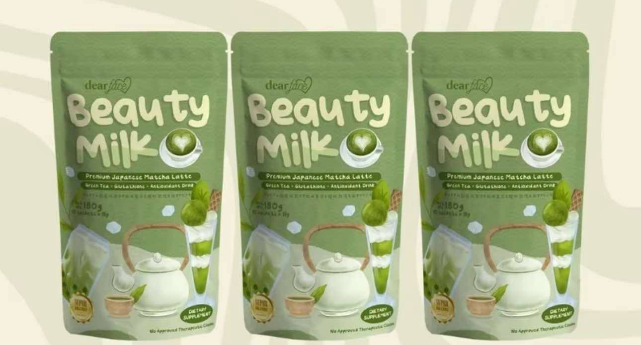 BEAUTY MILK COLLAGEN Drink MATCHA FLAVOR by Dear Face