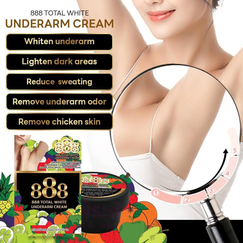 888 Underarm Cream Authentic from Thailand