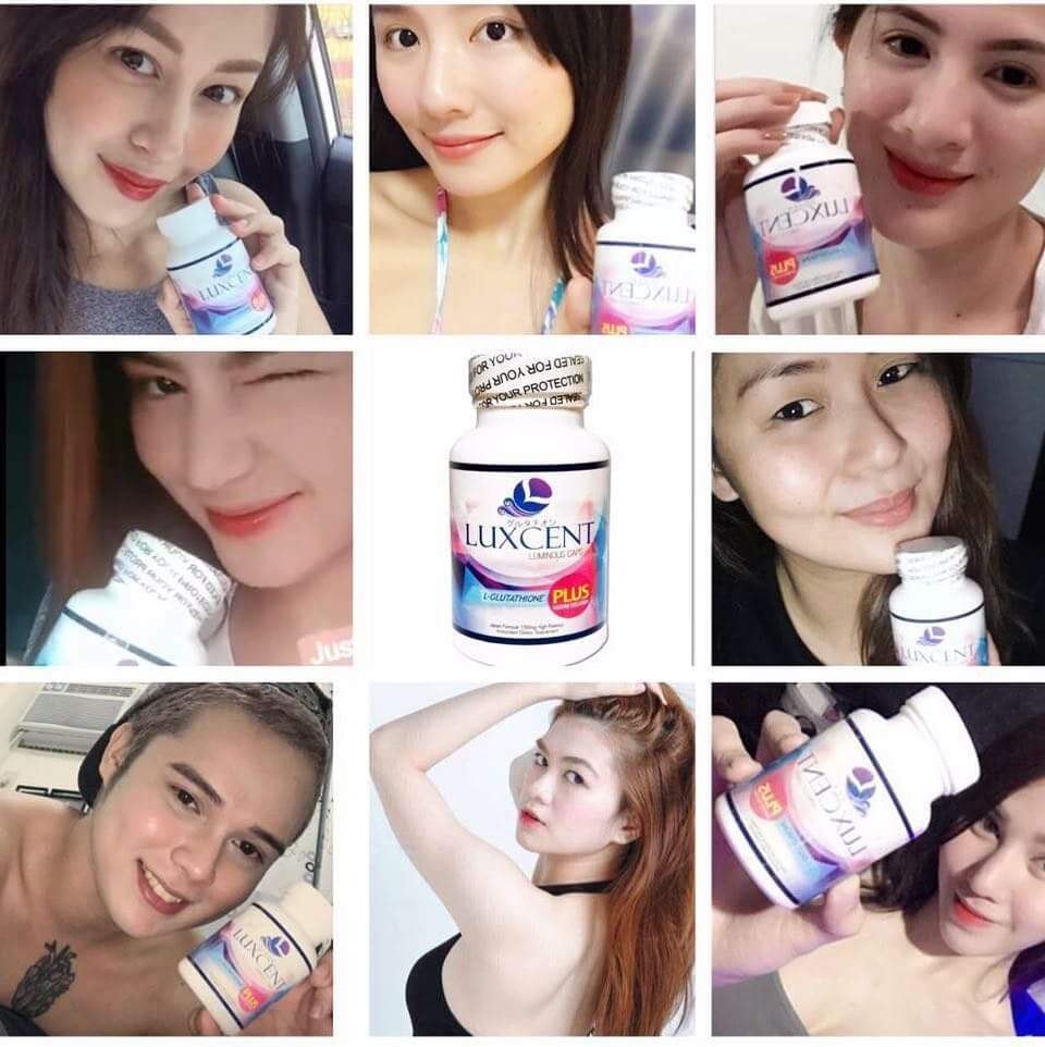 Authentic LUXCENT L-Glutathione PLUS Marine Collagen