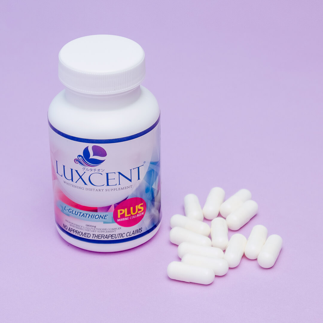 Authentic LUXCENT L-Glutathione PLUS Marine Collagen