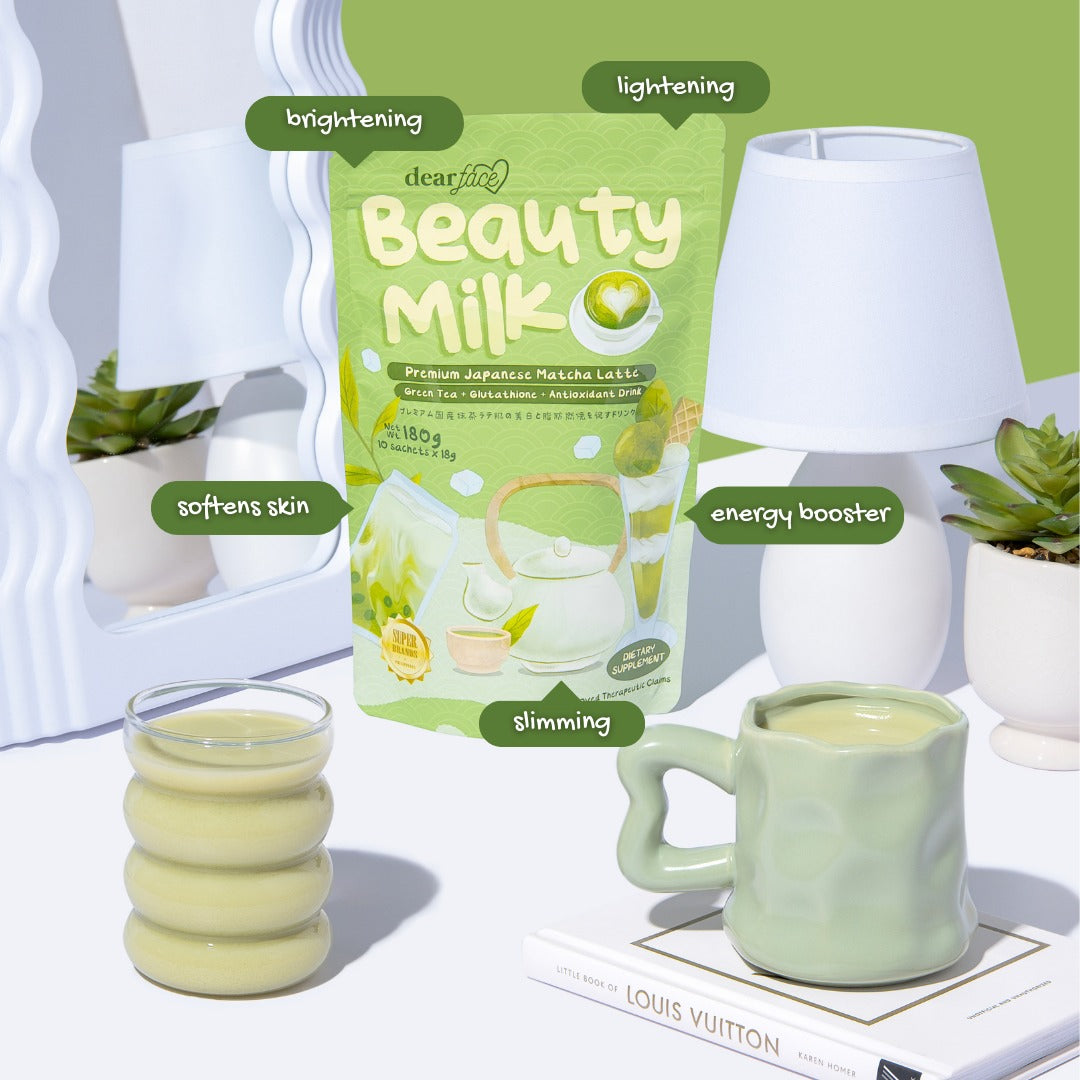 BEAUTY MILK COLLAGEN Drink MATCHA FLAVOR by Dear Face