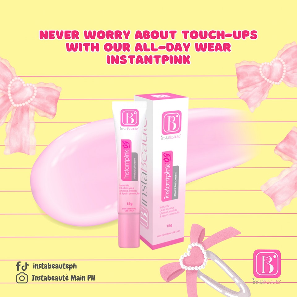 InstantPink Blush Cream by Insta Beaute