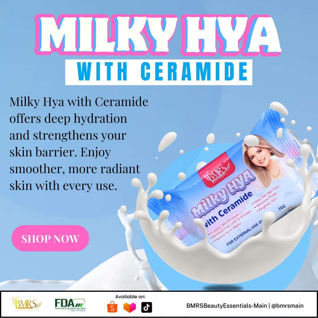 BMRS Milky HYA with Ceramide | 3 PCS FOR 100 PESOS