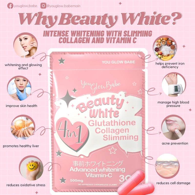 BEAUTY WHITE CAPSULE by You Glow Babe