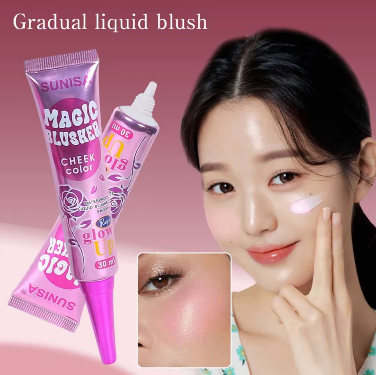 MAGIC BLUSHER CHEEK COLOR 30ml Waterproof