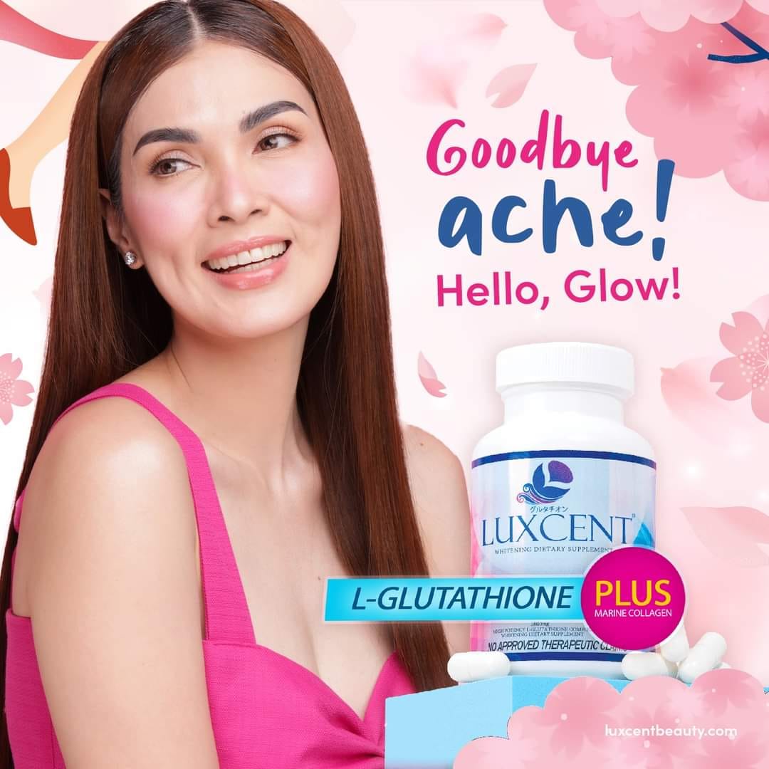 Authentic LUXCENT L-Glutathione PLUS Marine Collagen