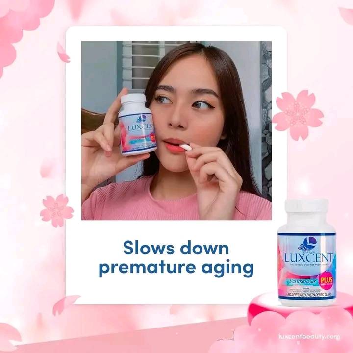 Authentic LUXCENT L-Glutathione PLUS Marine Collagen