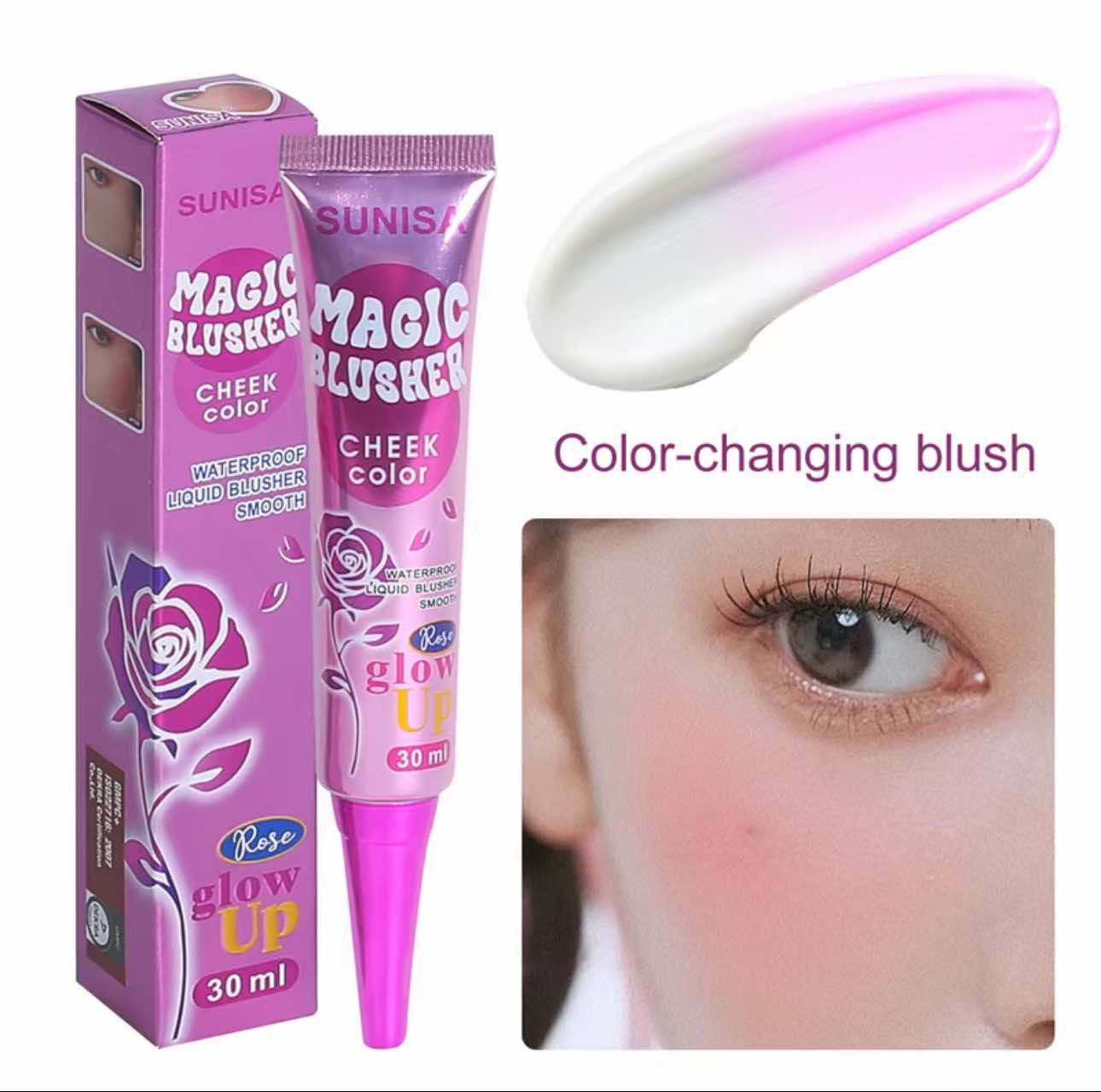 MAGIC BLUSHER CHEEK COLOR 30ml Waterproof