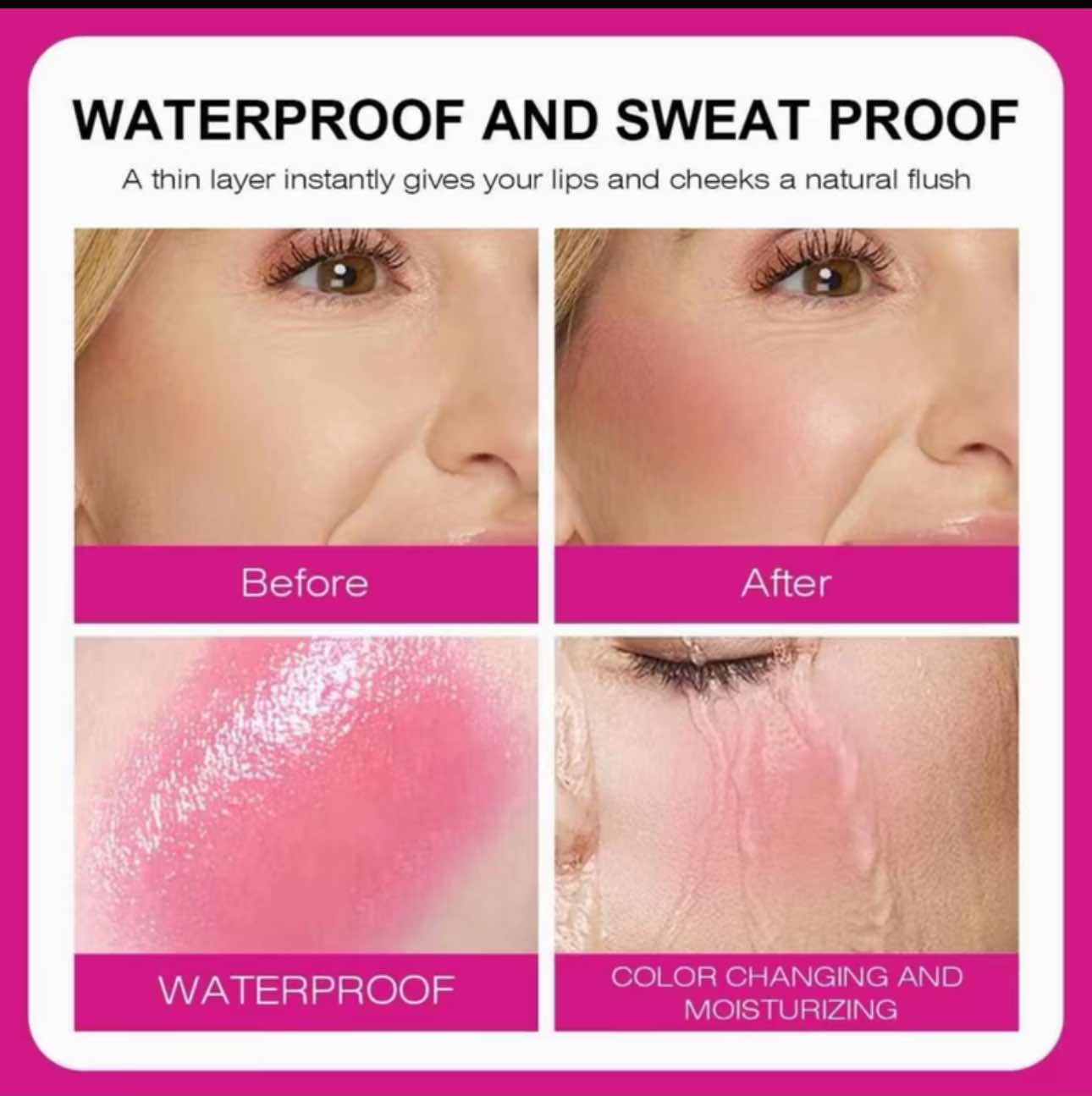 MAGIC BLUSHER CHEEK COLOR 30ml Waterproof