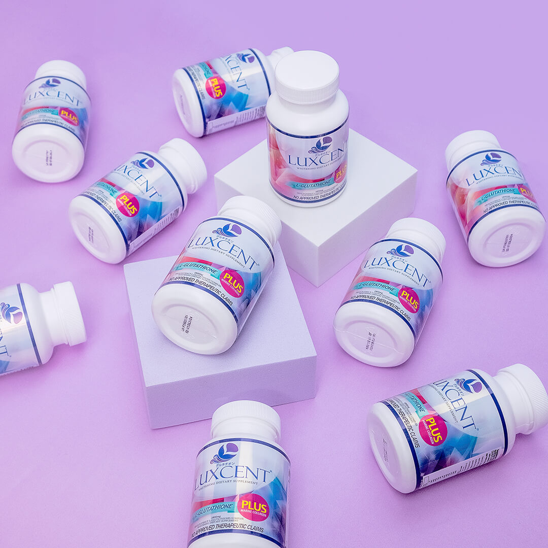 Authentic LUXCENT L-Glutathione PLUS Marine Collagen