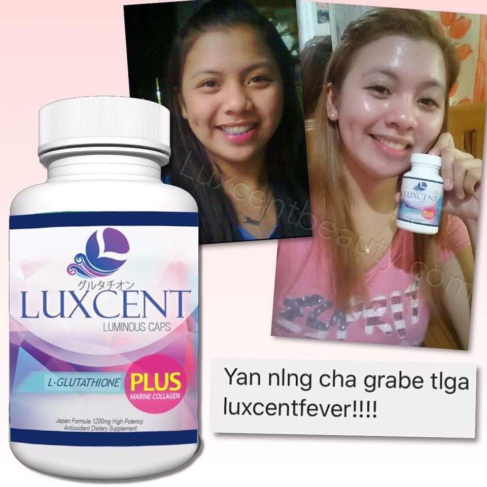 Authentic LUXCENT L-Glutathione PLUS Marine Collagen