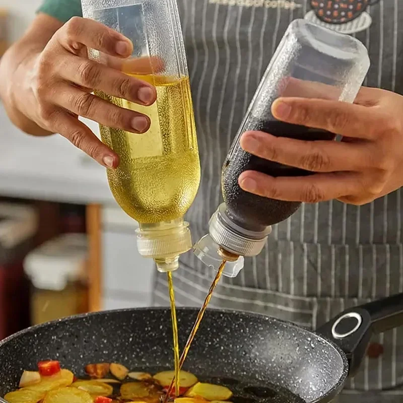 NO SPILL BOTTLE for Condiments (3pcs / Set)