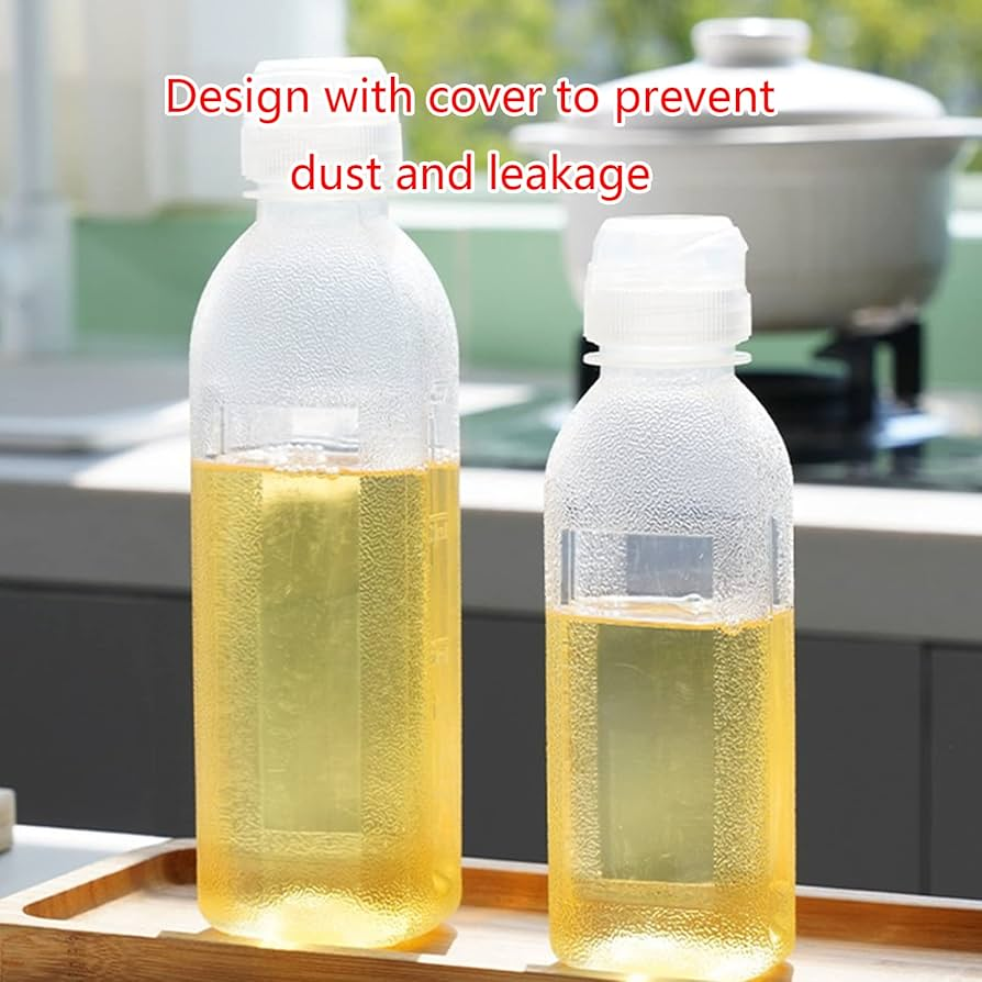 NO SPILL BOTTLE for Condiments (3pcs / Set)