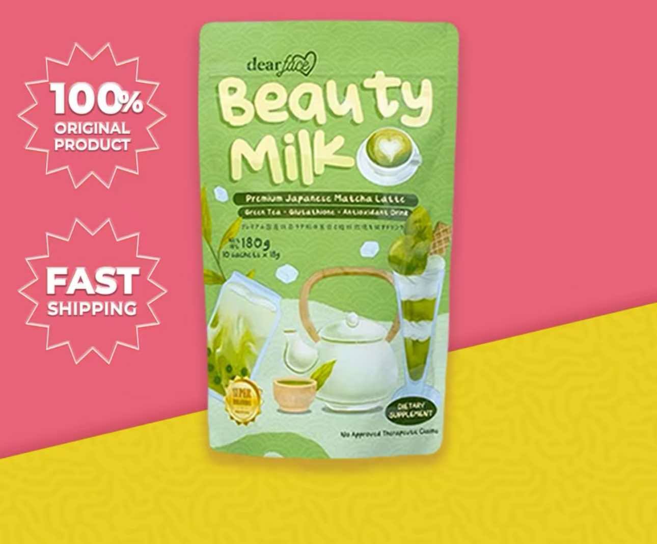 BEAUTY MILK COLLAGEN Drink MATCHA FLAVOR by Dear Face