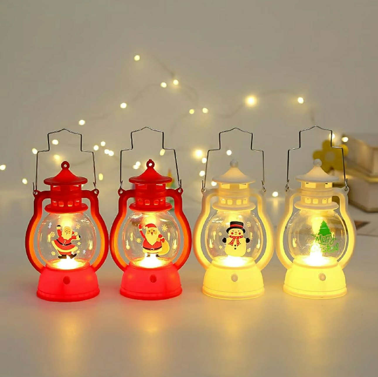 Mini Christmas Lantern with LED Lights | ON SALE!!! 229 pesos for 3pcs