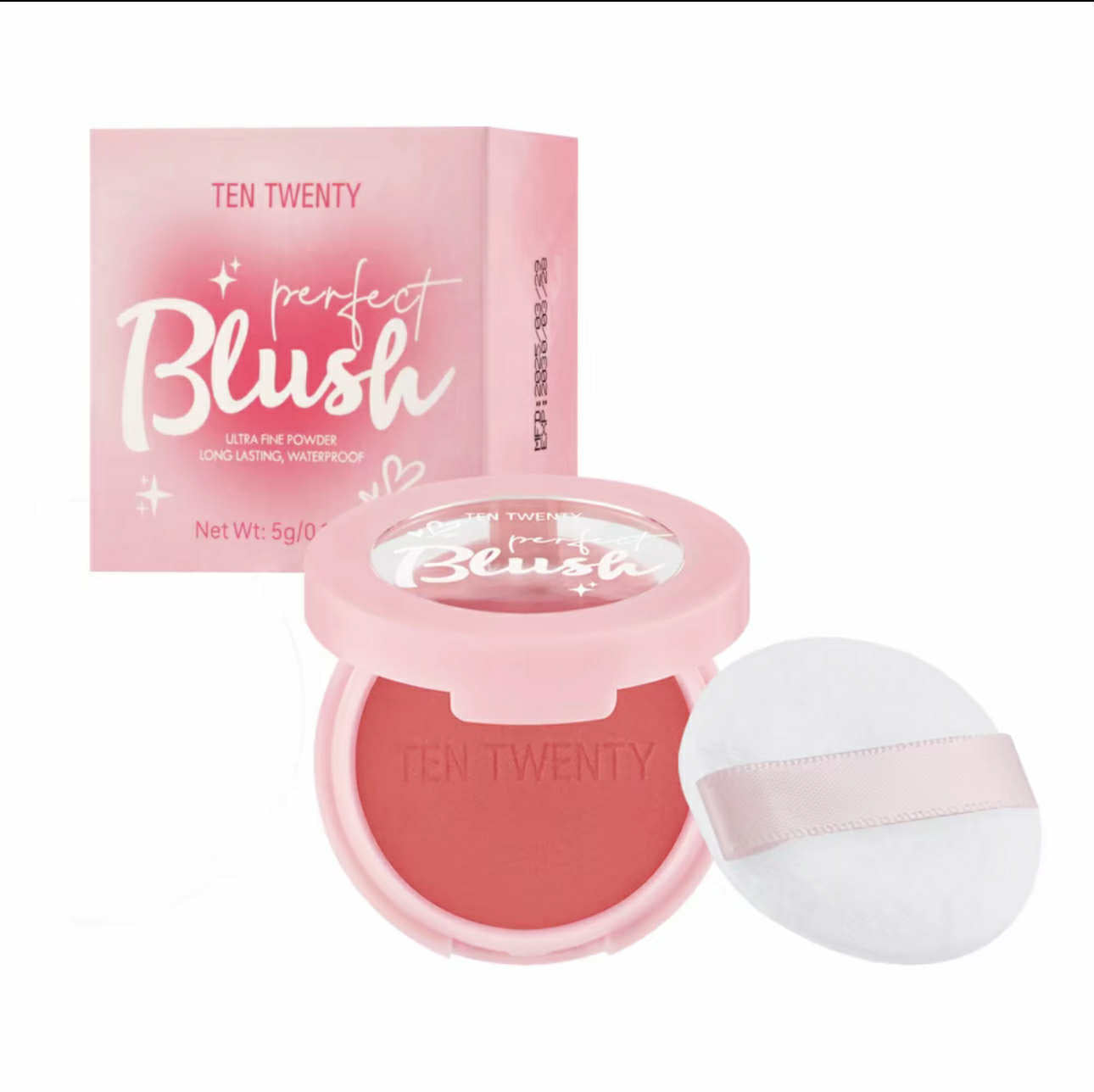 PERFECT BLUSH by Ten-Twenty 5g | Natural Pigmented Blush Powder
