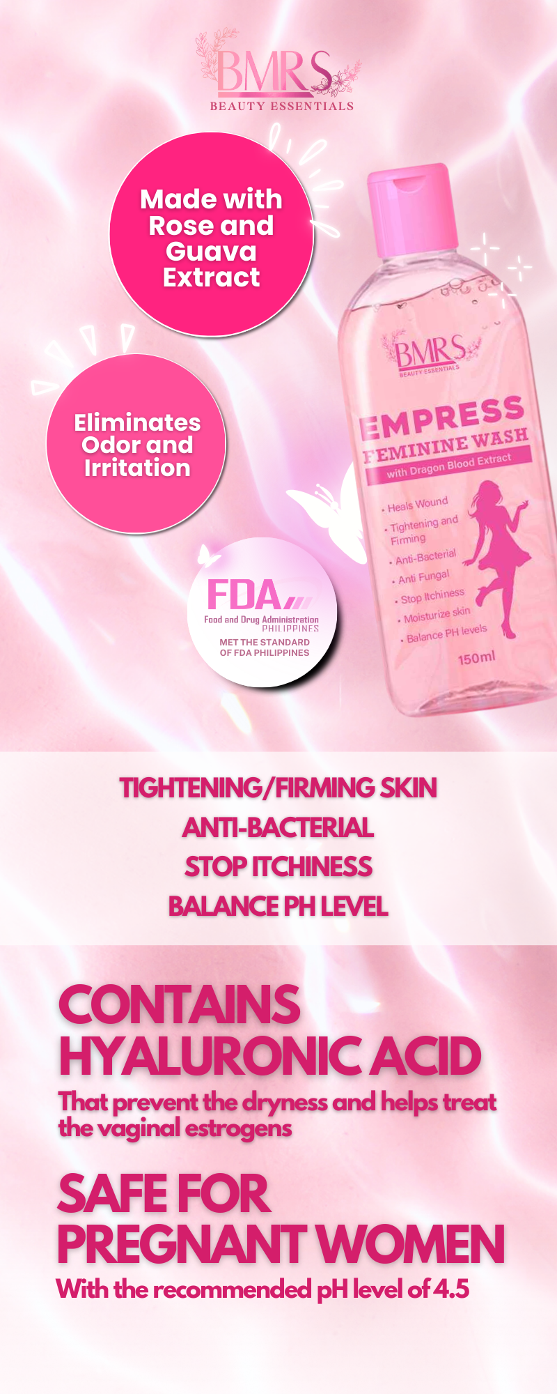 Empress Feminine Wash 150ml by BMRS