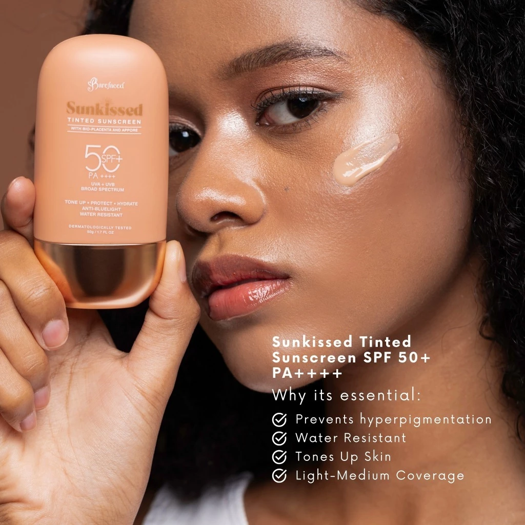 Sunkissed Tinted Sunscreen 50g by Barefaced