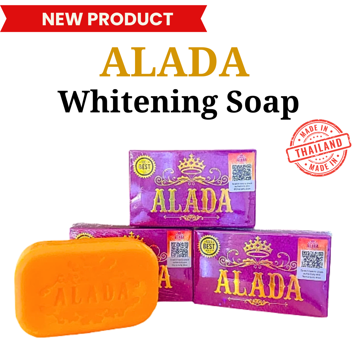 ALADA SOAP 160g Authentic From Thailand
