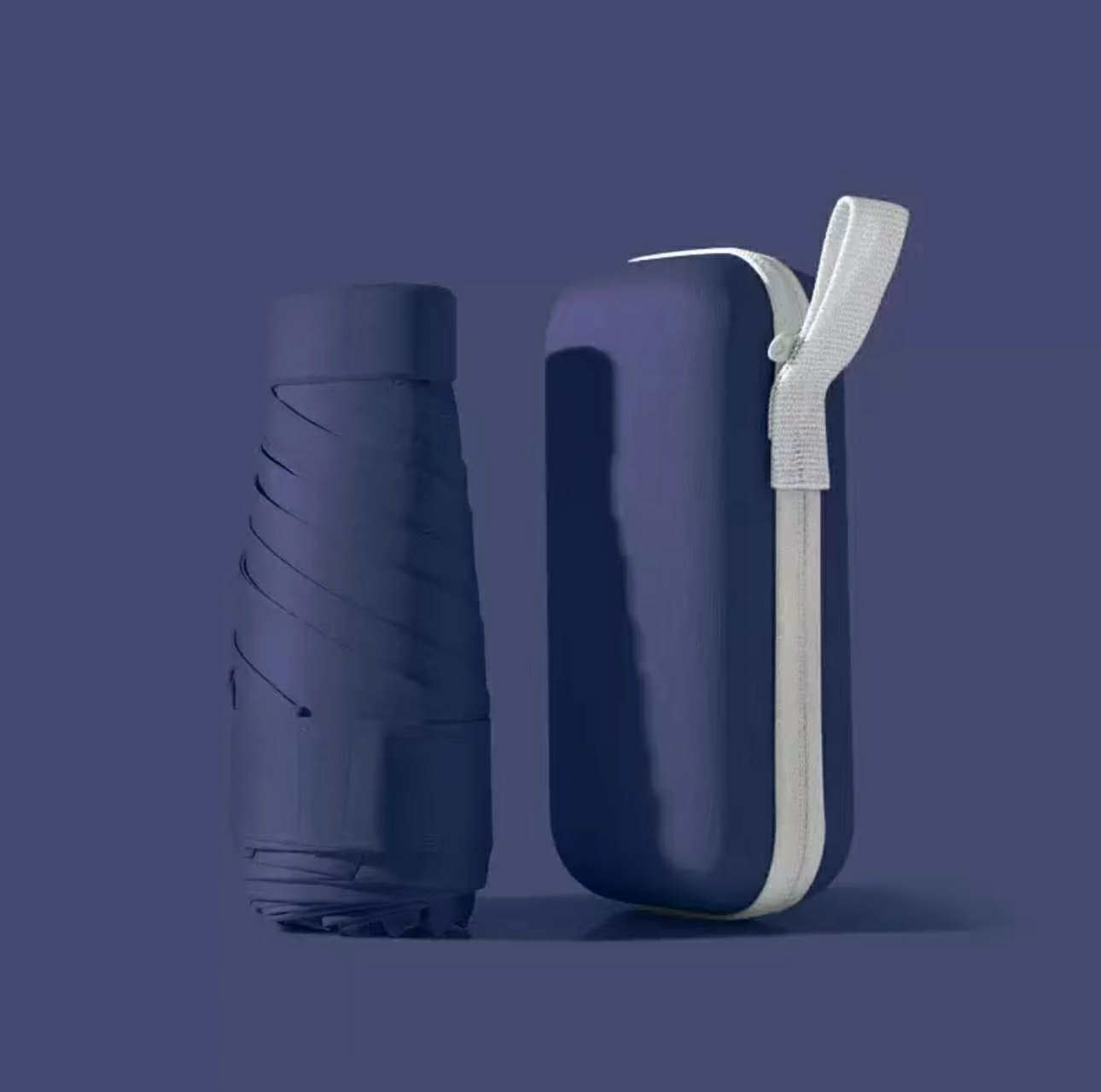 Mini Pocket Umbrella w/ Hard Case