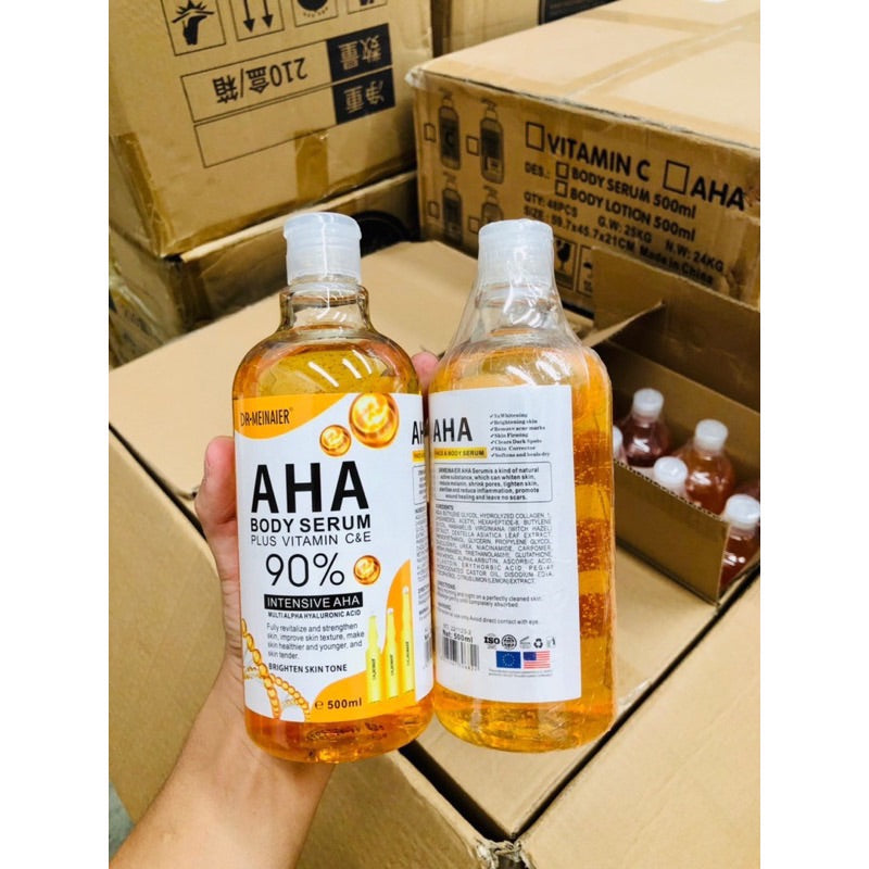 DR MEINAIER AHA BODY SERUM 500ml Authentic from Thailand!