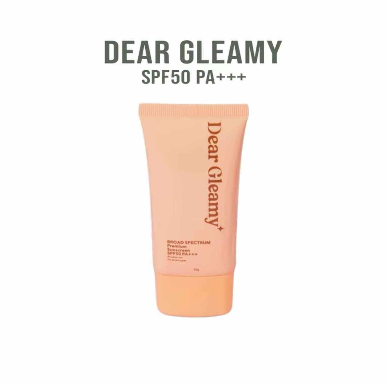 Dear Gleamy Premium Sunscreen SPF 50