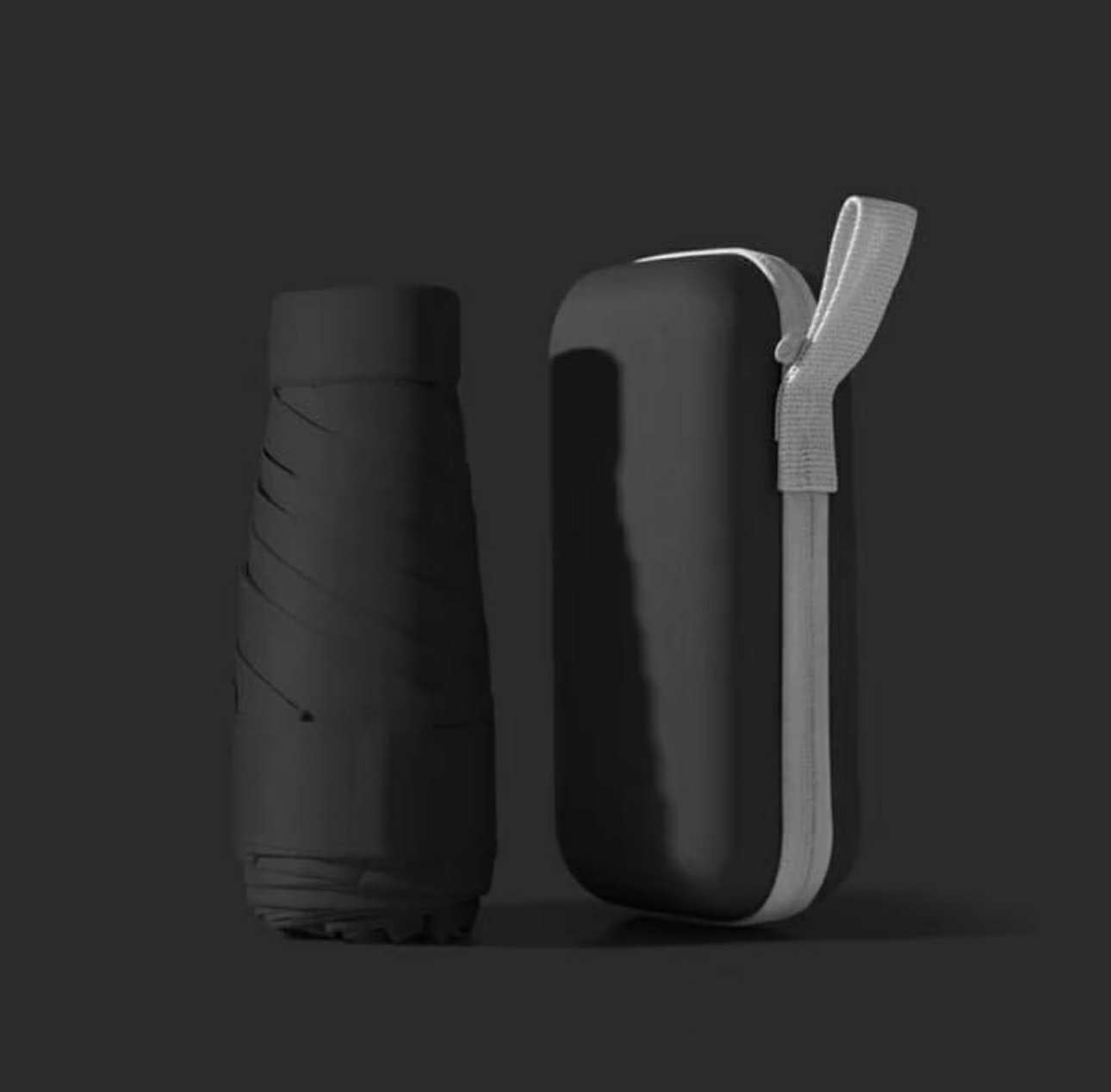 Mini Pocket Umbrella w/ Hard Case