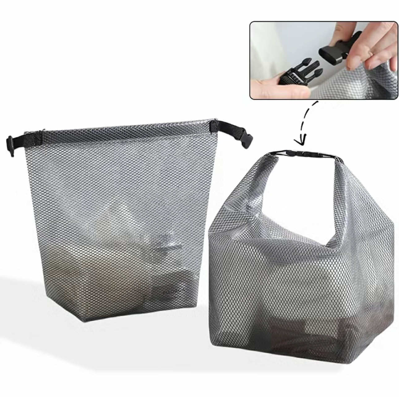 TRENDING Waterproof Tote Bag w/ HIGH QUALITY | Transparent Storage Bag