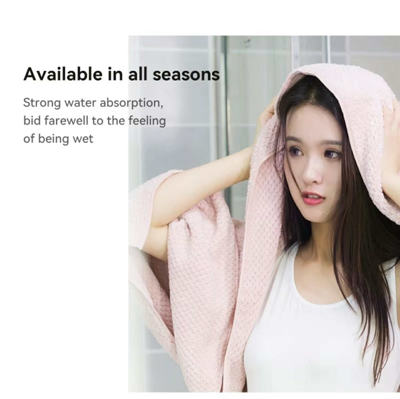 Buy1 Take1 Microfiber Japanese Absorbent Bath Towel