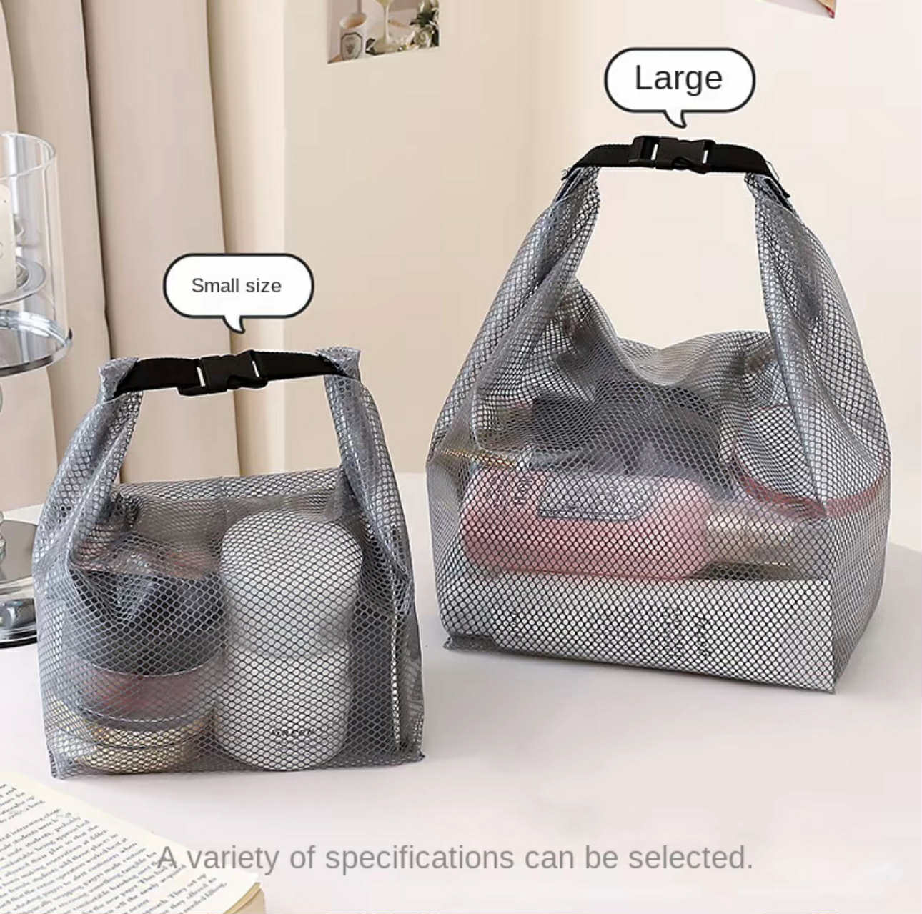 TRENDING Waterproof Tote Bag w/ HIGH QUALITY | Transparent Storage Bag