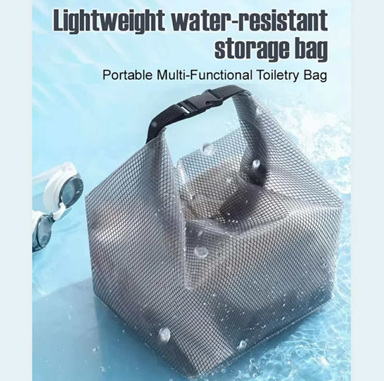 TRENDING Waterproof Tote Bag w/ HIGH QUALITY | Transparent Storage Bag