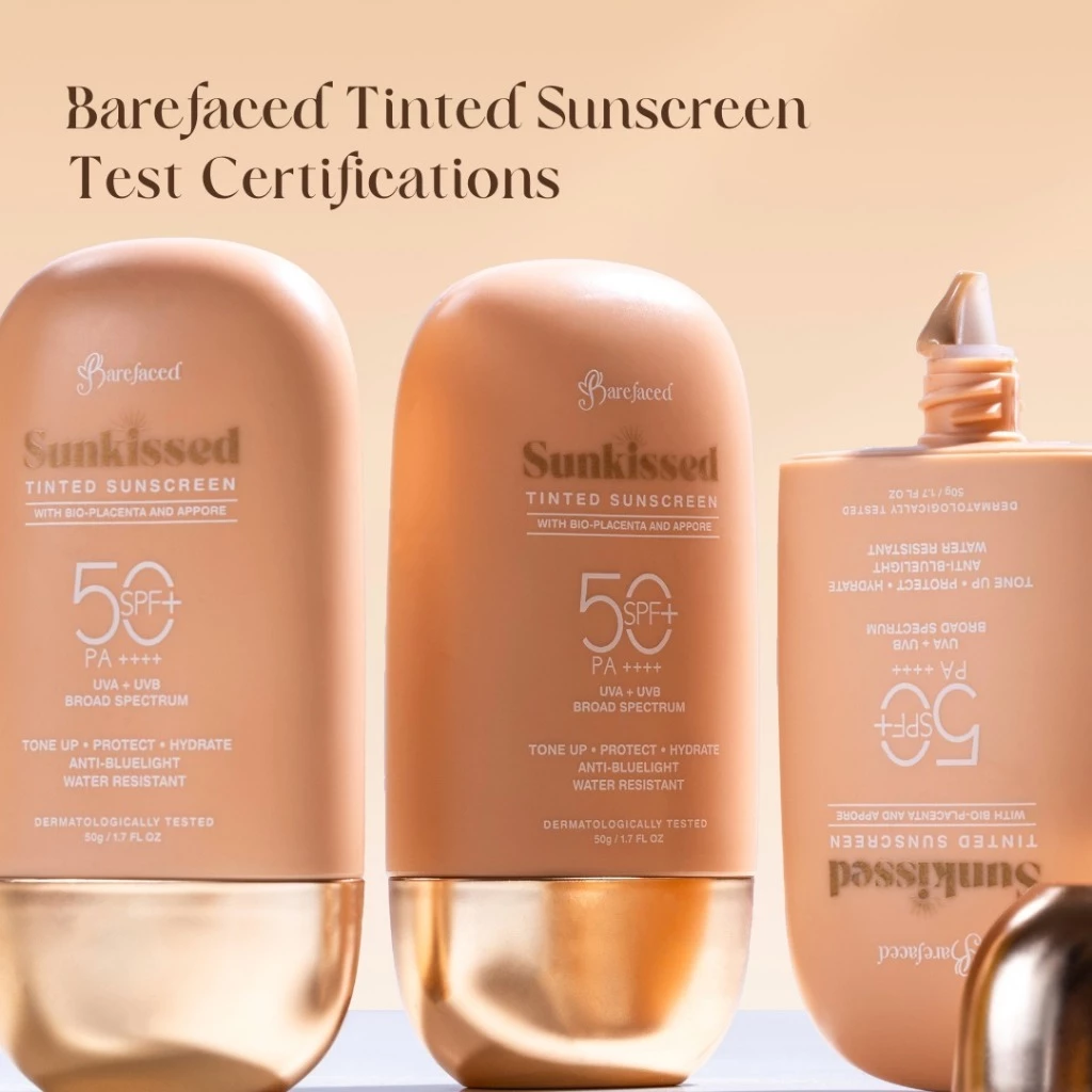 Sunkissed Tinted Sunscreen 50g by Barefaced