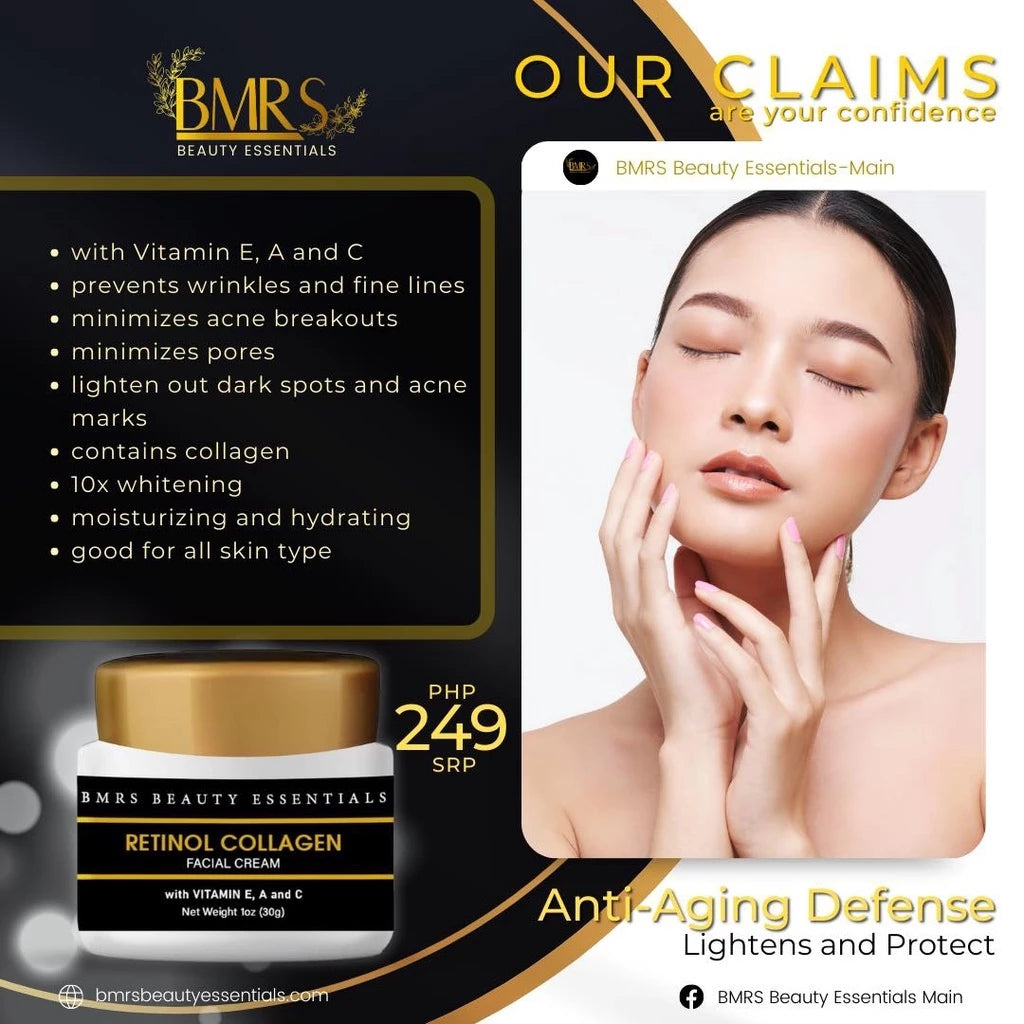 Retinol Collagen Facial Cream by BMRS