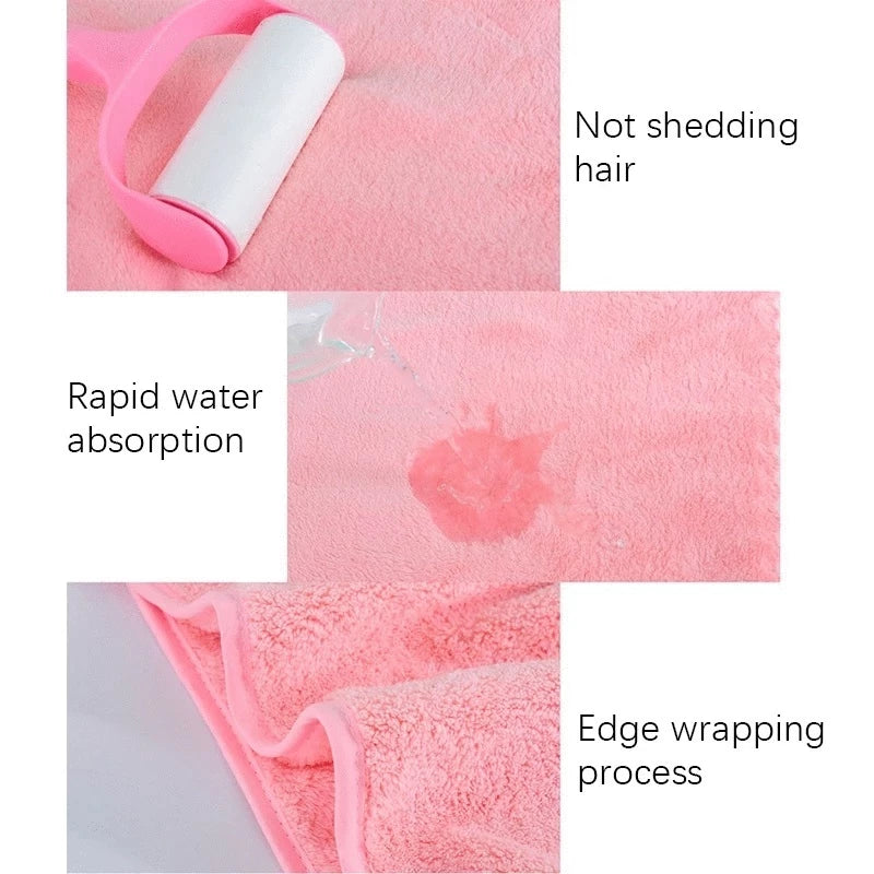 GIFT SET 3-in-1 Bath Towel | Microfiber Absorbent Premium Cotton