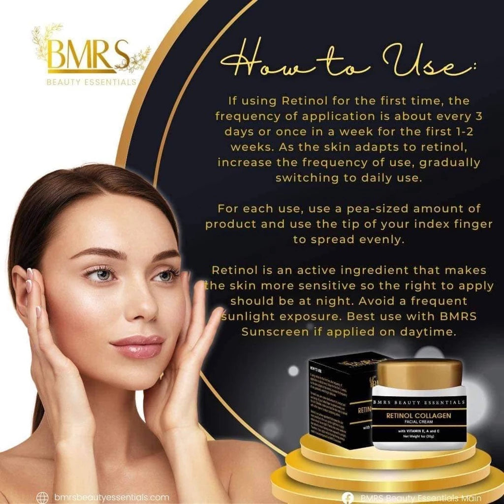 Retinol Collagen Facial Cream by BMRS
