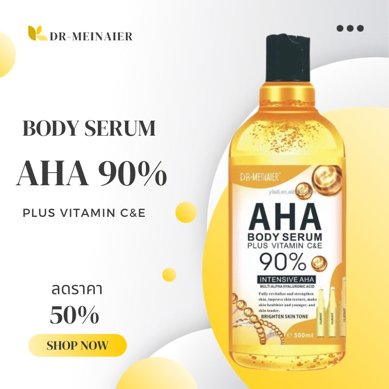 DR MEINAIER AHA BODY SERUM 500ml Authentic from Thailand!