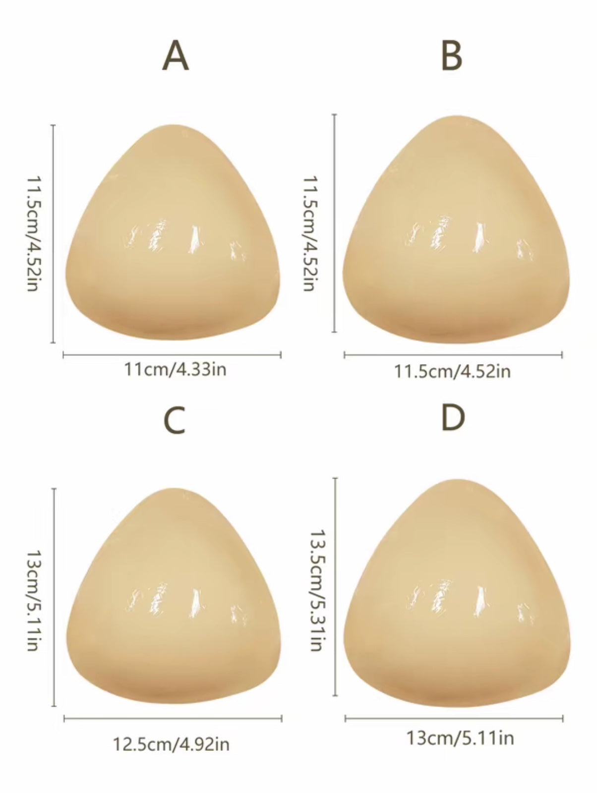 Instant Volume Sticky Bra Inserts To Enhance Shape