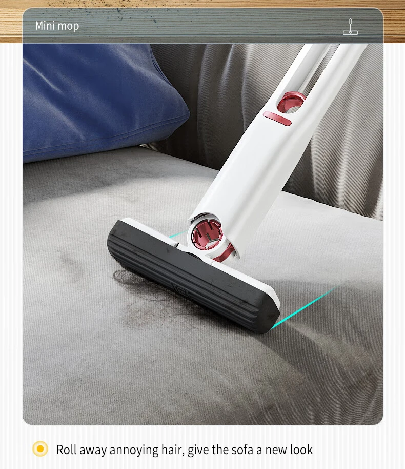 Mini Handheld Mop Powerful Squeeze Folding | Self-Squeezing