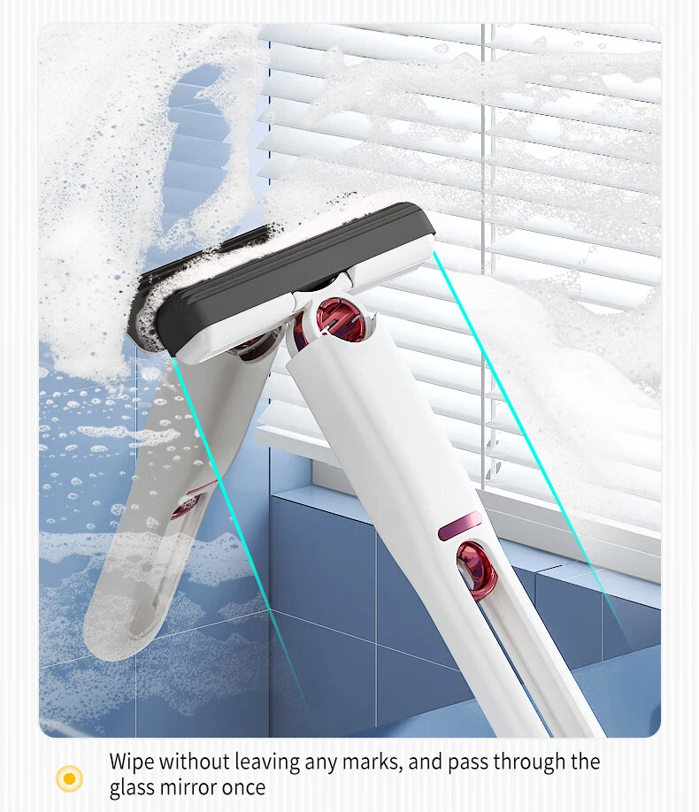 Mini Handheld Mop Powerful Squeeze Folding | Self-Squeezing