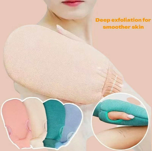 Korean Dead Skin Body Scrubber Glove | Skin Exfoliating Mitten Like