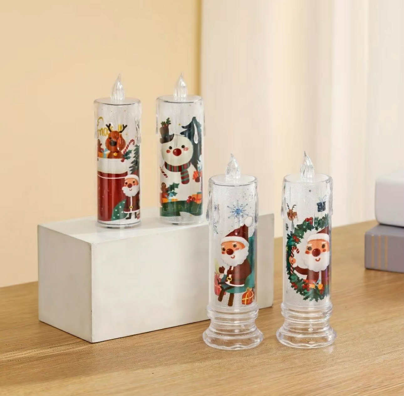 BUY 1 TAKE 1 Christmas Electronic Candle Light | LED Candle Light Decoration