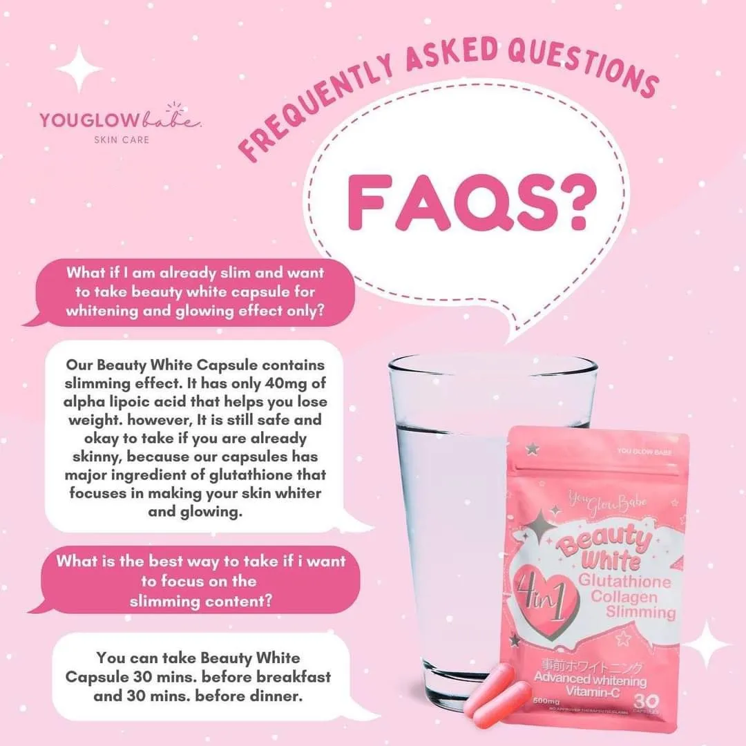 BEAUTY WHITE CAPSULE by You Glow Babe