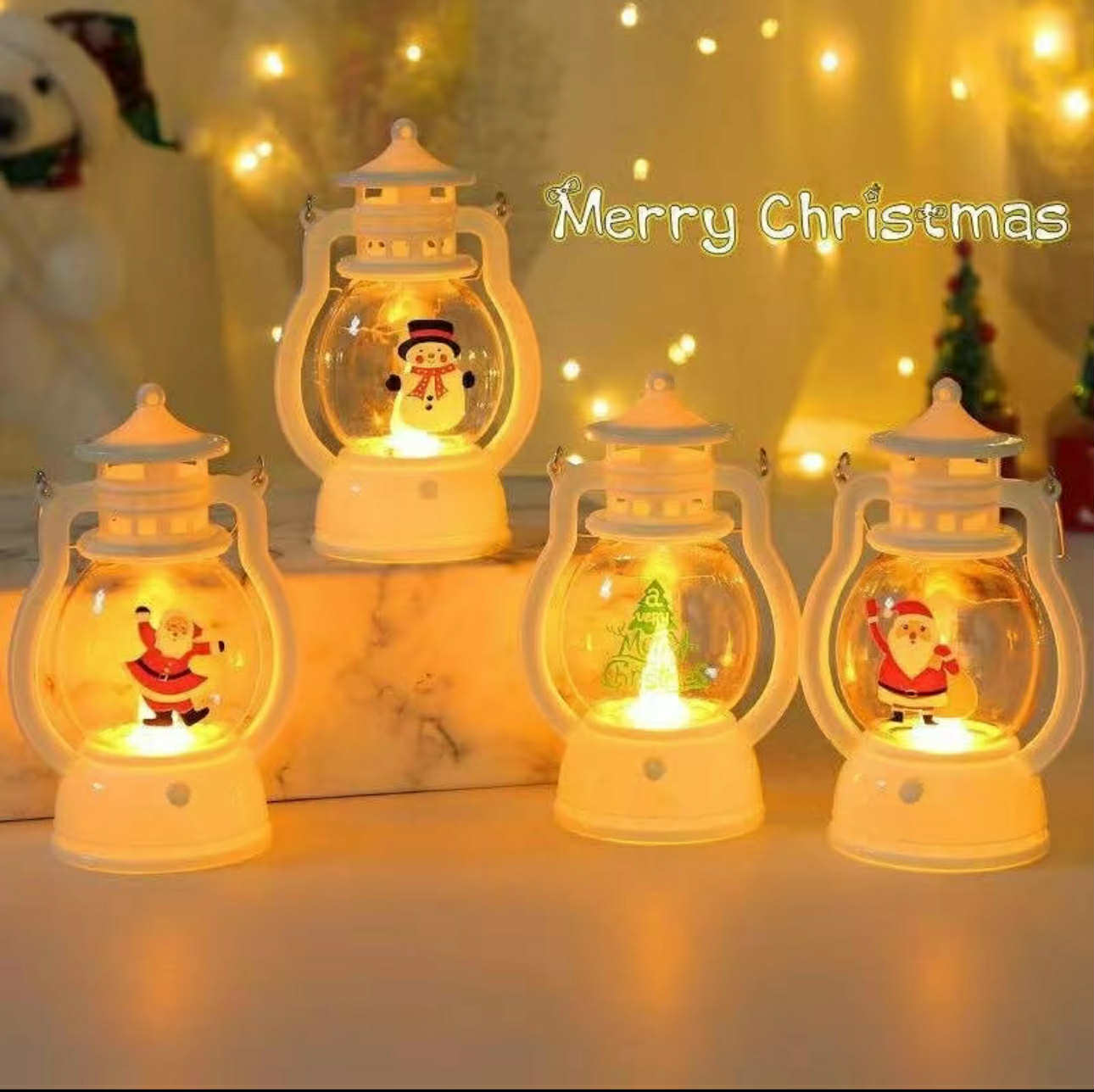 Mini Christmas Lantern with LED Lights | ON SALE!!!  229 pesos for 3pcs