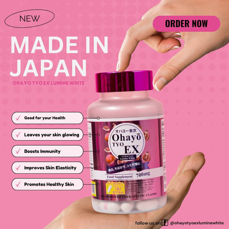Ohayo TYO EX Lumine White LEGIT & AUTHENTIC