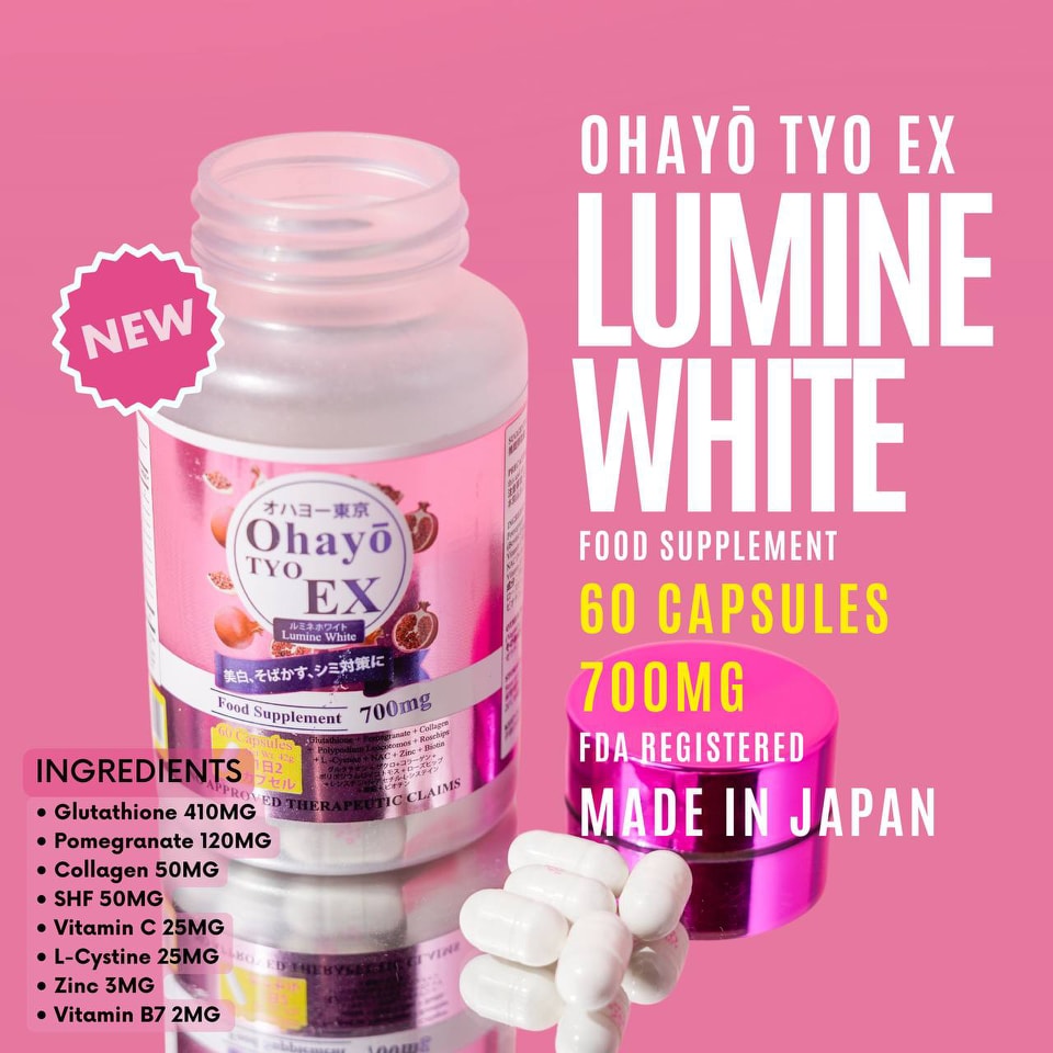 Ohayo TYO EX Lumine White LEGIT & AUTHENTIC