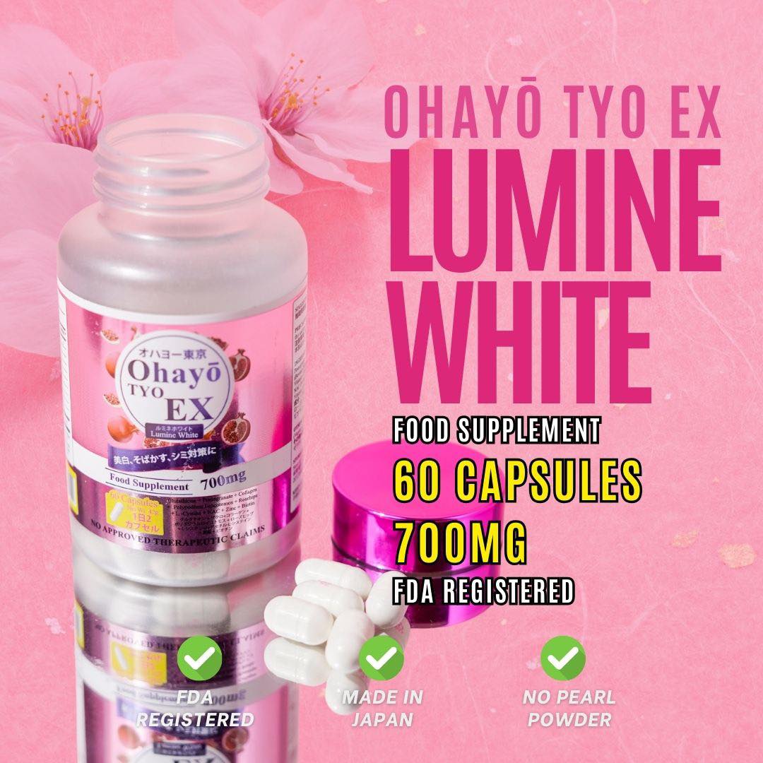 Ohayo TYO EX Lumine White LEGIT & AUTHENTIC
