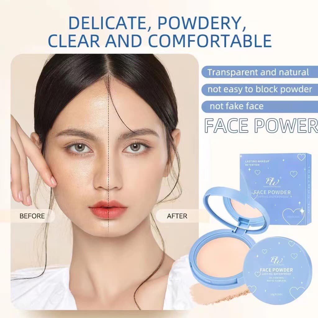 DW Face Powder Matte Flawless Lasting Oil Control Lightweight